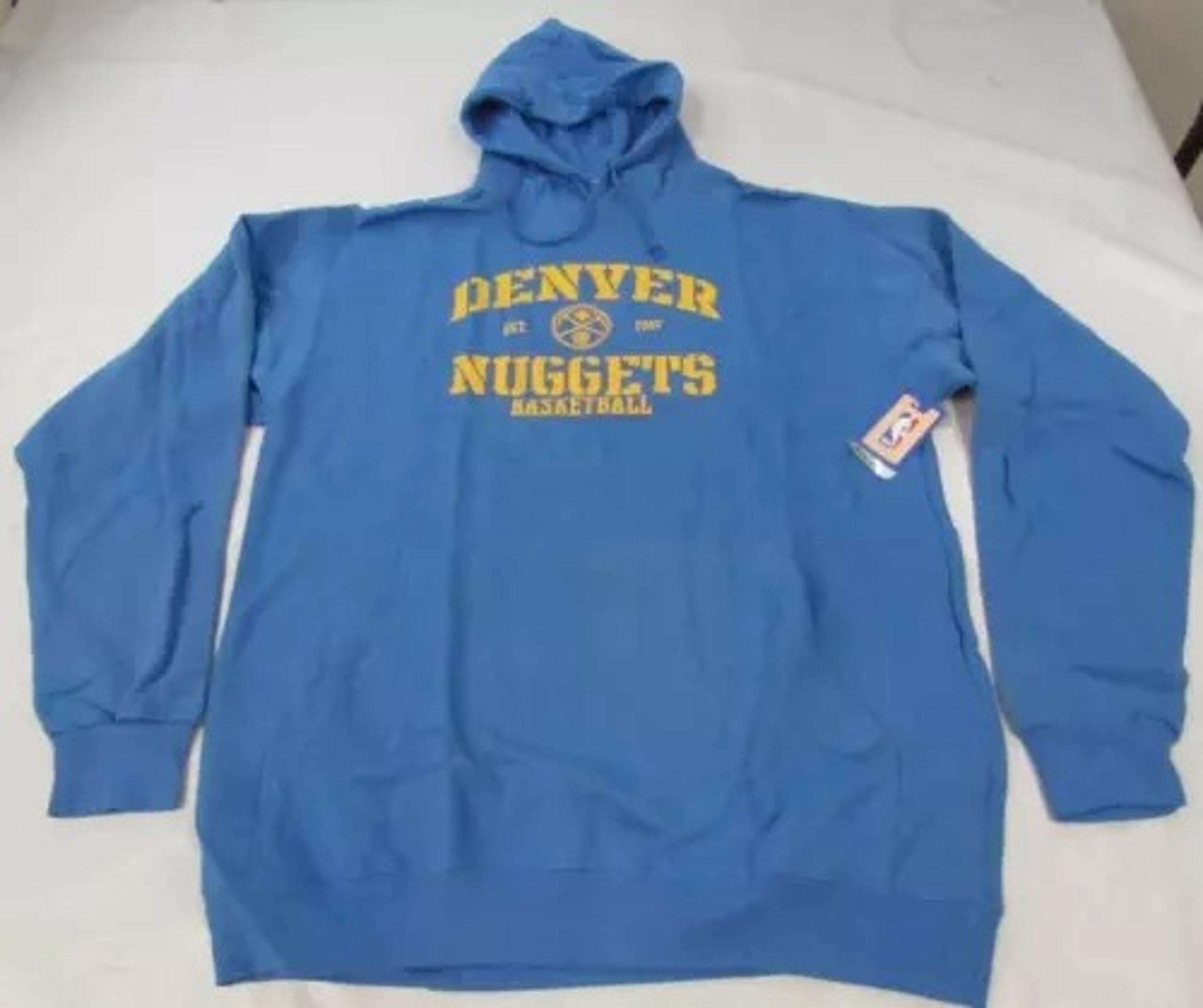 Denver Nuggets Men's Tall Hoodie - Majestic Blue