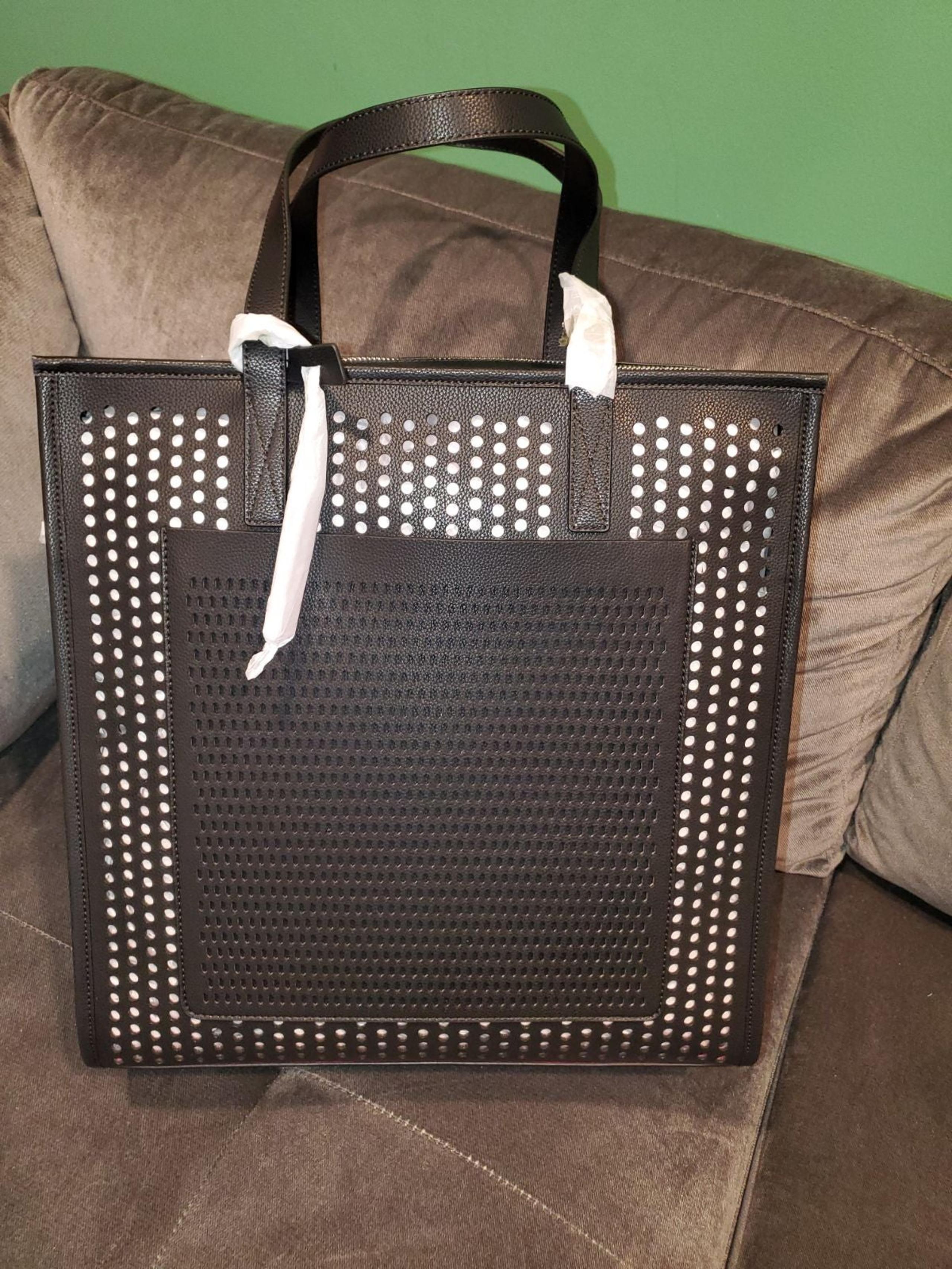 Vince Camuto Perforated Tote