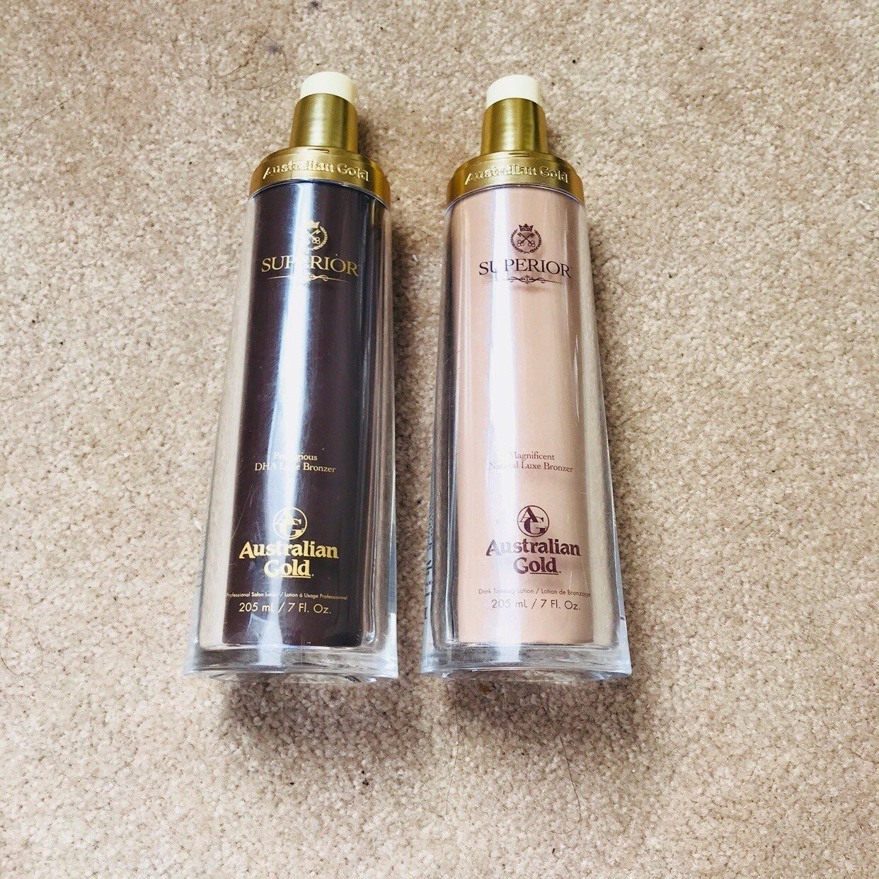 Tan lotion bundle 2 big bottles
