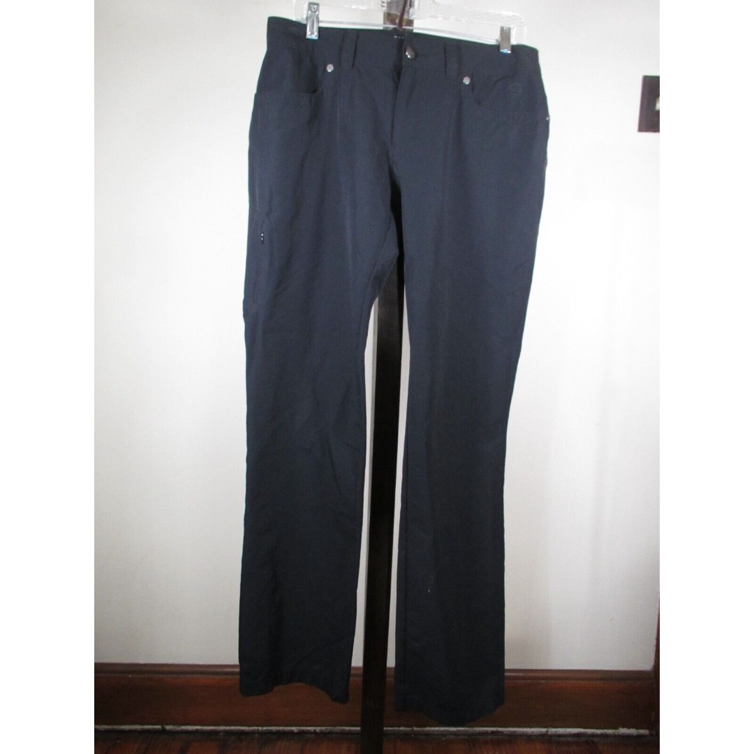 Mountain Hardwear Nylon Hiking Pants Stretch Womens Black Size 10