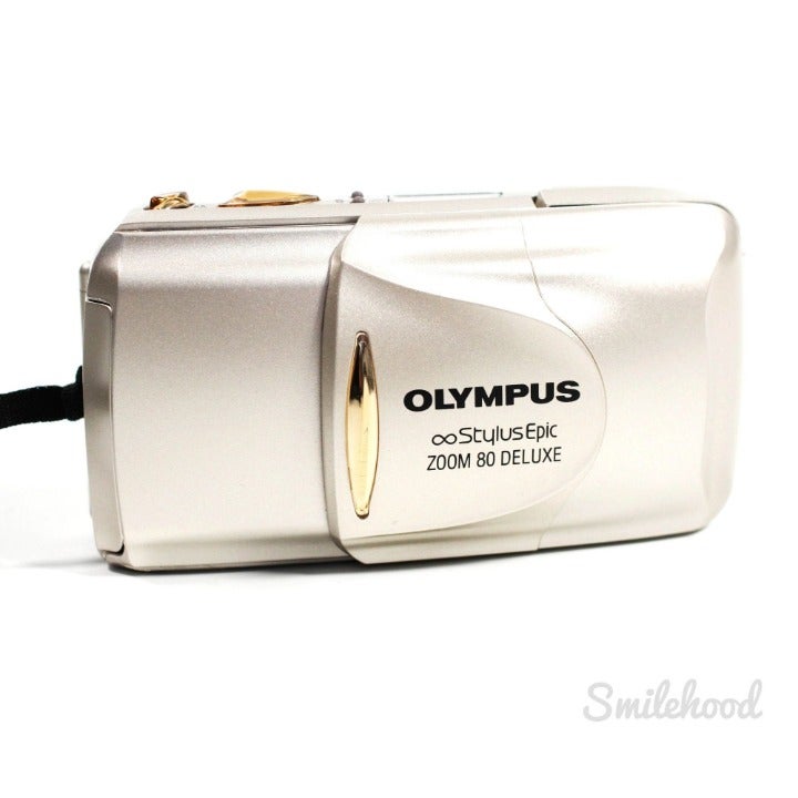 Vintage Olympus Stylus Epic 80 Deluxe DLX Point Shoot 35mm Film Camera Tested