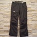 North Face Snowboard Ski Winter Snow Pants Womens Small Black Insulated Snowsuit