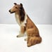 Vintage Collie Lassie Dog Figurine HOMCO Masterpiece Porcelain 1986 Matte 8