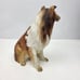 Vintage Collie Lassie Dog Figurine HOMCO Masterpiece Porcelain 1986 Matte 8