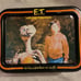 1982 E.T. Metal TV Trays // The Extra-Terrestrial // 1982 Universal City Studios
