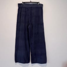 Barefoot Dreams CozyChic Lite Navy Wide Leg Lounge Pants Comfort Palazzo XL