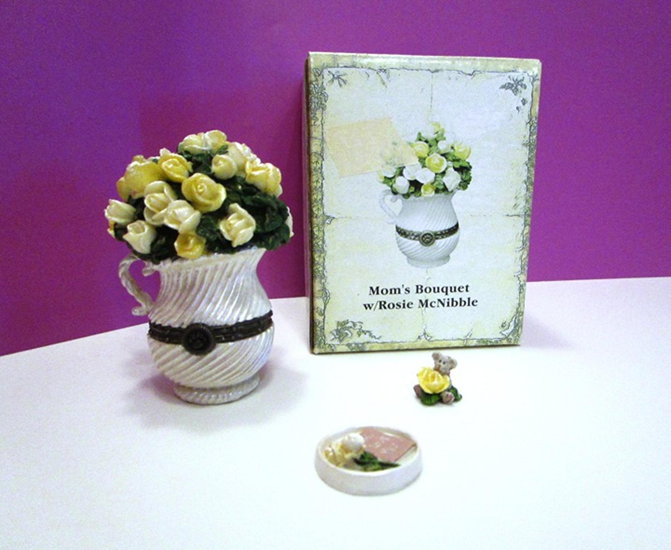 Boyd's Bears Treasure Box Gift for a Mom, Mom’s Bouquet w/ Rosie McNibble 2005