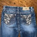 Miss Me 27 easy Crop festival floralbling pocket jeans