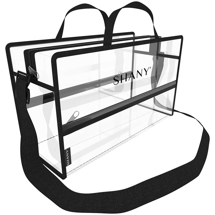 PVC Water-Resistant Travel Tote Bag - Large See-Thru Bag-ADWAD180