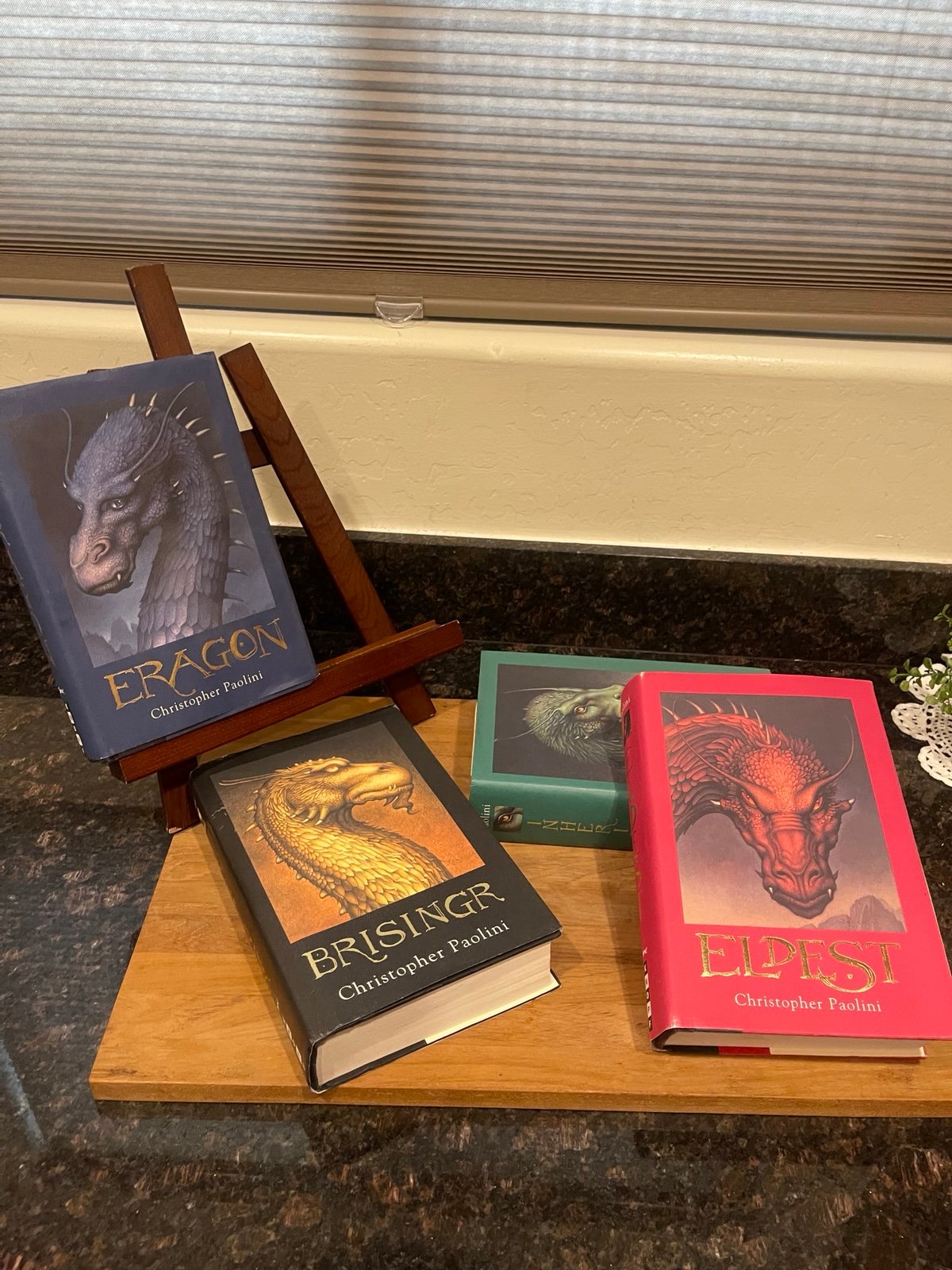 ERAGON Complete Series Set of 4 Books INHERITANCE CYCLE