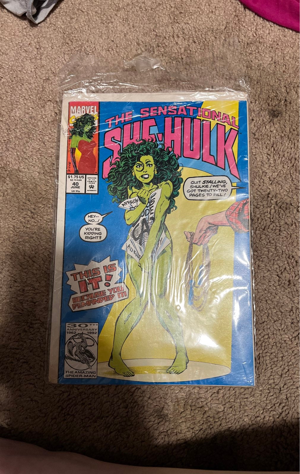 The sensational she-hulk vol 2. Release date: June 1992 ISSN#1044-5730