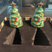 MacKenzie-Childs Christmas Tree Salt & Pepper Shakers