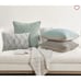 2 NEW Pottery Barn Alba Reversible Pillow Cover Cove Blue