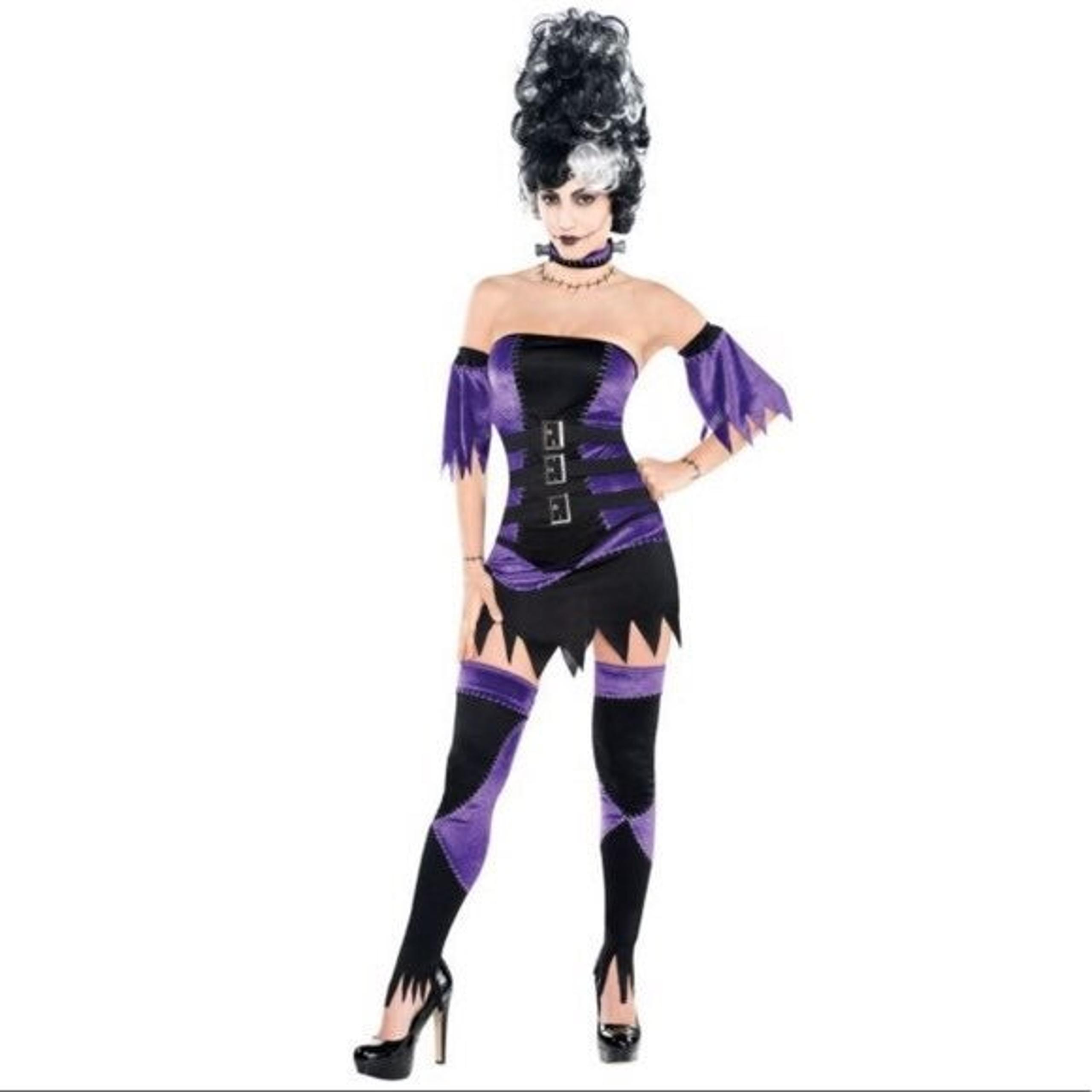 Frankies Girl adult Halloween Costume M - Party City