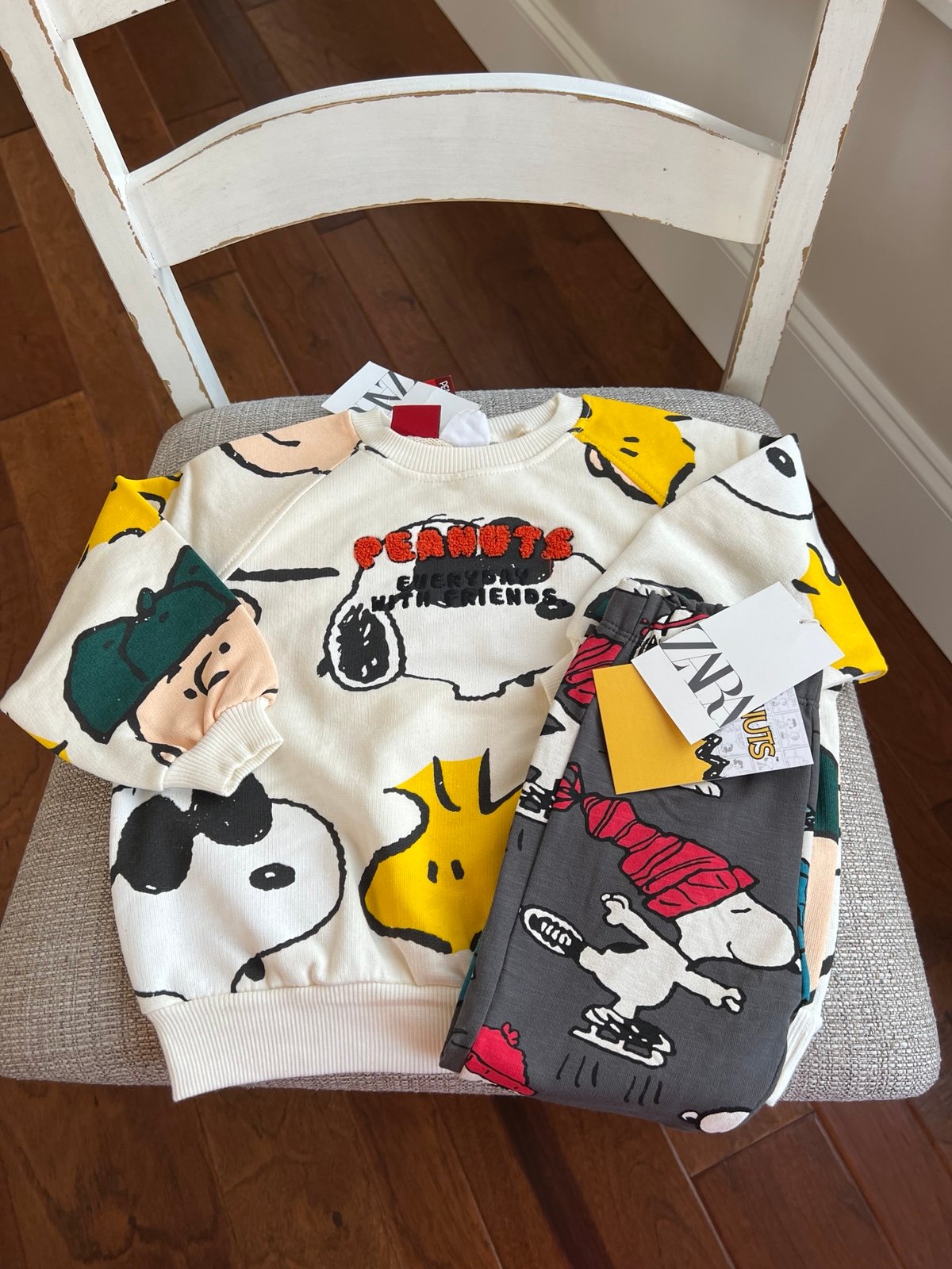 New Zara Snoopy Peanuts outfit