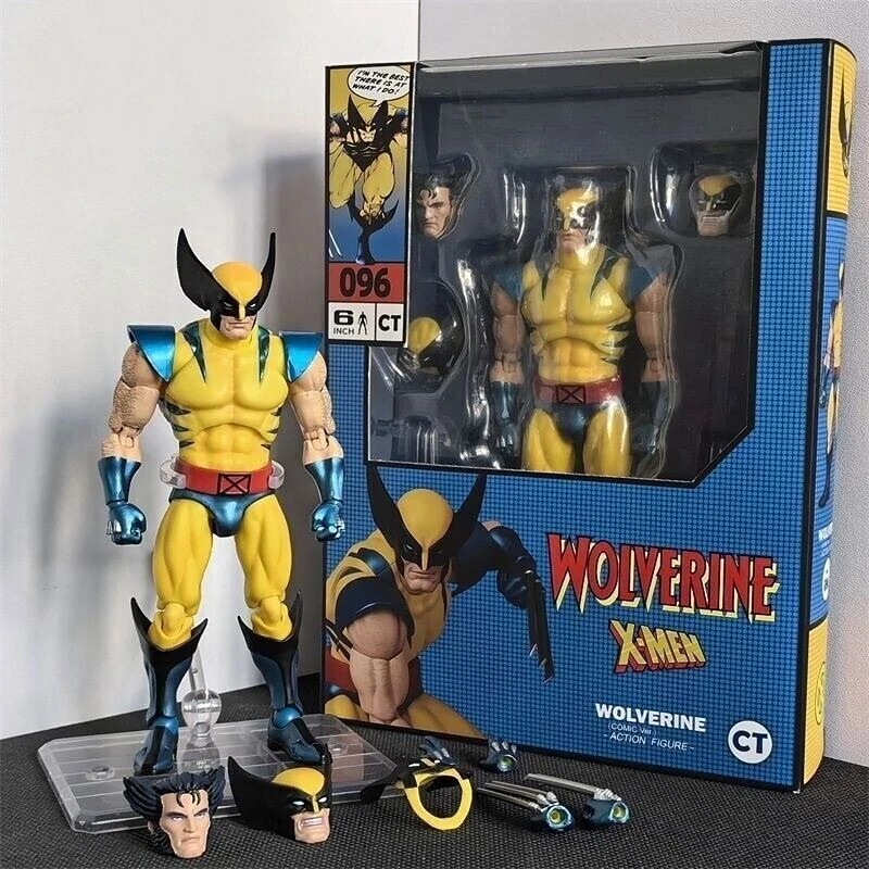 Wolverine X-Men Comic Version w/Accessory 6" Action Figure CT Toys #096 New Box