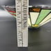 VTG Gorgeous Colorful Geometric Shape Slag Glass Lamp Shade 12 inch Deco Style