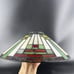 VTG Gorgeous Colorful Geometric Shape Slag Glass Lamp Shade 12 inch Deco Style