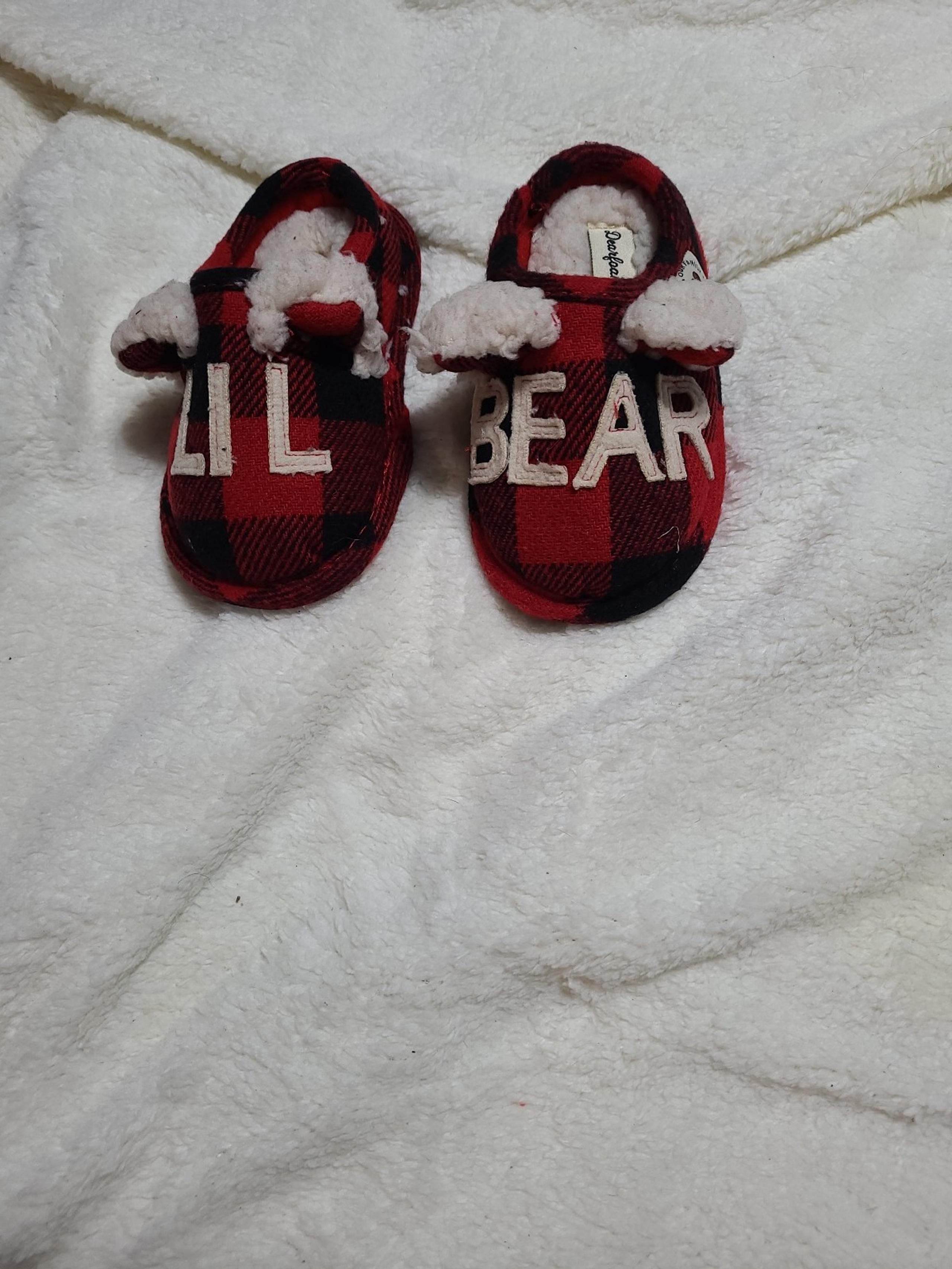 Dearfoam Child Lil Bear Slippers