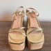 Chinese Laundry Avianna Metallic Heeled Women's Sandal Size 9 SKU#243104