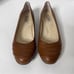 CLIFFS By White Mountain Women's Clara Cognac Slip On Flats Shoes Size 8