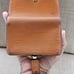 Auth Louis Vuitton Card Holder Yellow Leather Bifold Wallet Purse Made in France