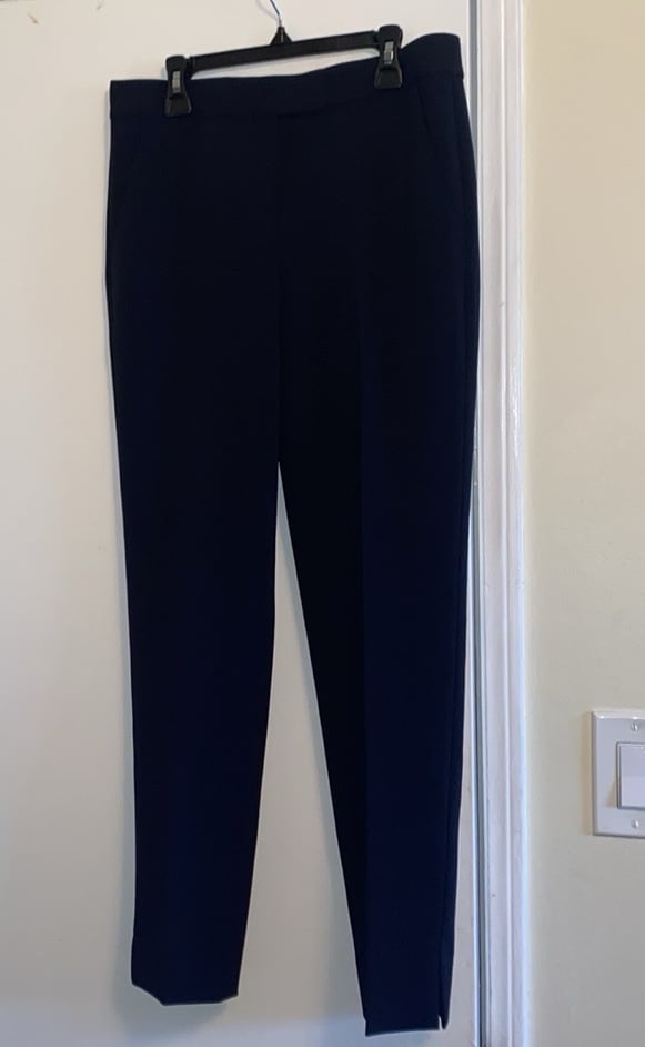 Theory Ibbey Admiral Crepe Straight Pants