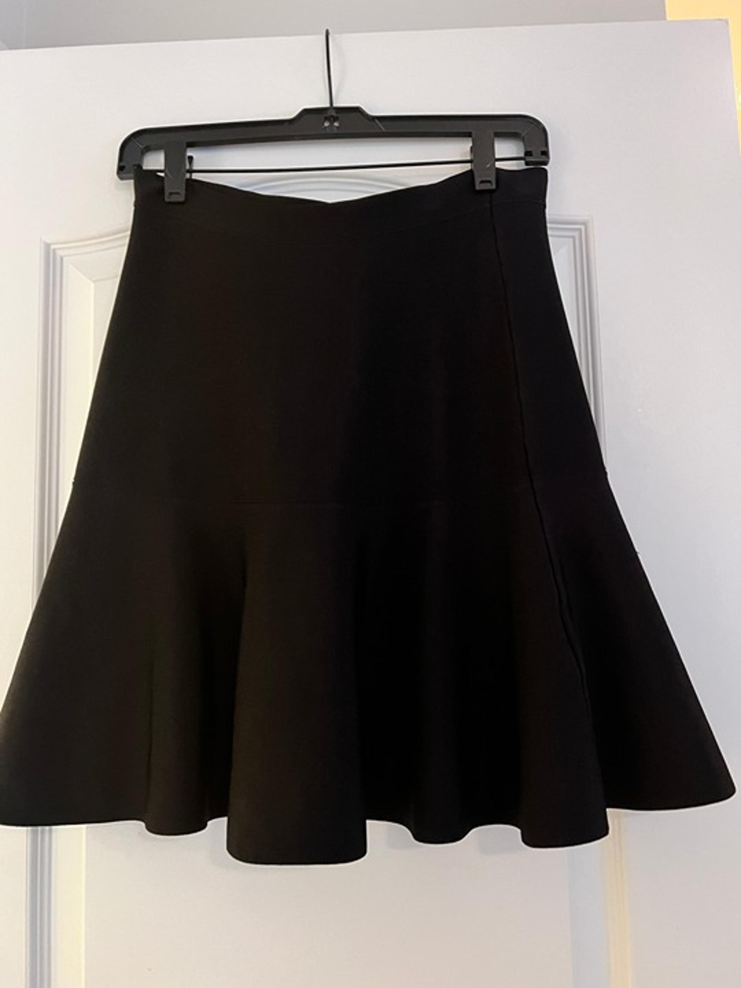 BCBG MAXAZRIA Black Amilya A line Skirt SIZE M