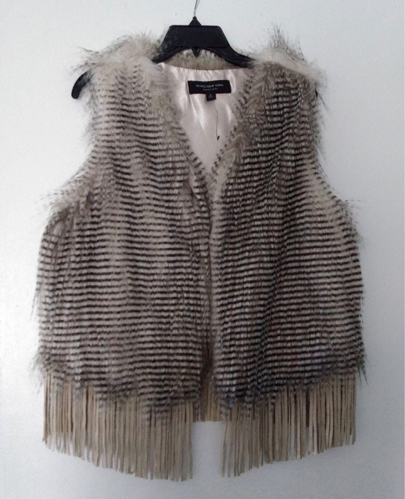 Faux fur vest