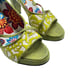 Charmone Ginseng Platform Open Toe Floral Pumps Size 39 US 8.5