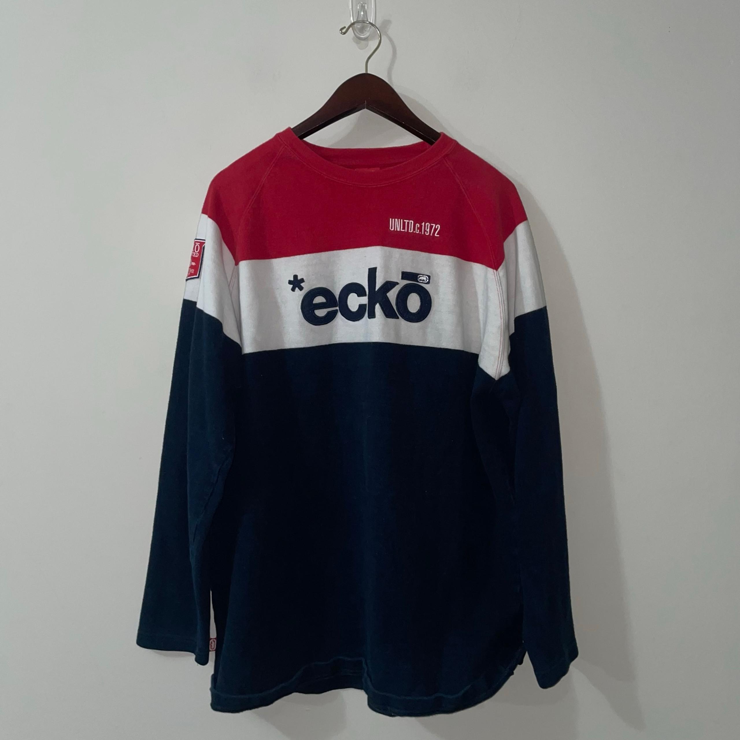 Vintage y2k Ecko Unlimited Rhino Brand Colton Knot Sweater (h4n6)