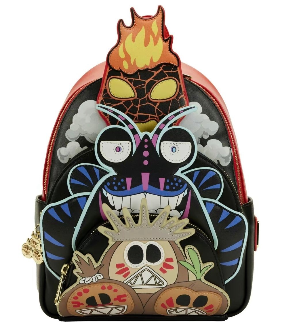 Disney Loungefly Moana Three Villains Trio Mini Backpack NEW WITH TAGS