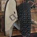 nstock Clog Latte Cream Suede Leather Size Eur 39 Sandals weite narrow fit