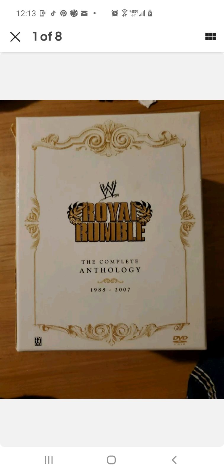 Wrestling dvd collection