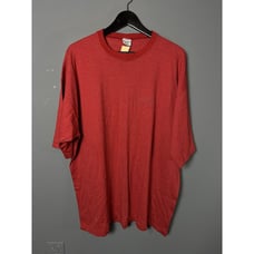 Vintage 90s UNIONBAY Mens Size 'Bigger' Red Short Sleeve Stripe Logo T-Shirt NWT