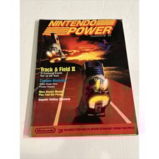 Nintendo Power Vol 3 1988 Game Magazine Track & Field II w Blaster Master Poster