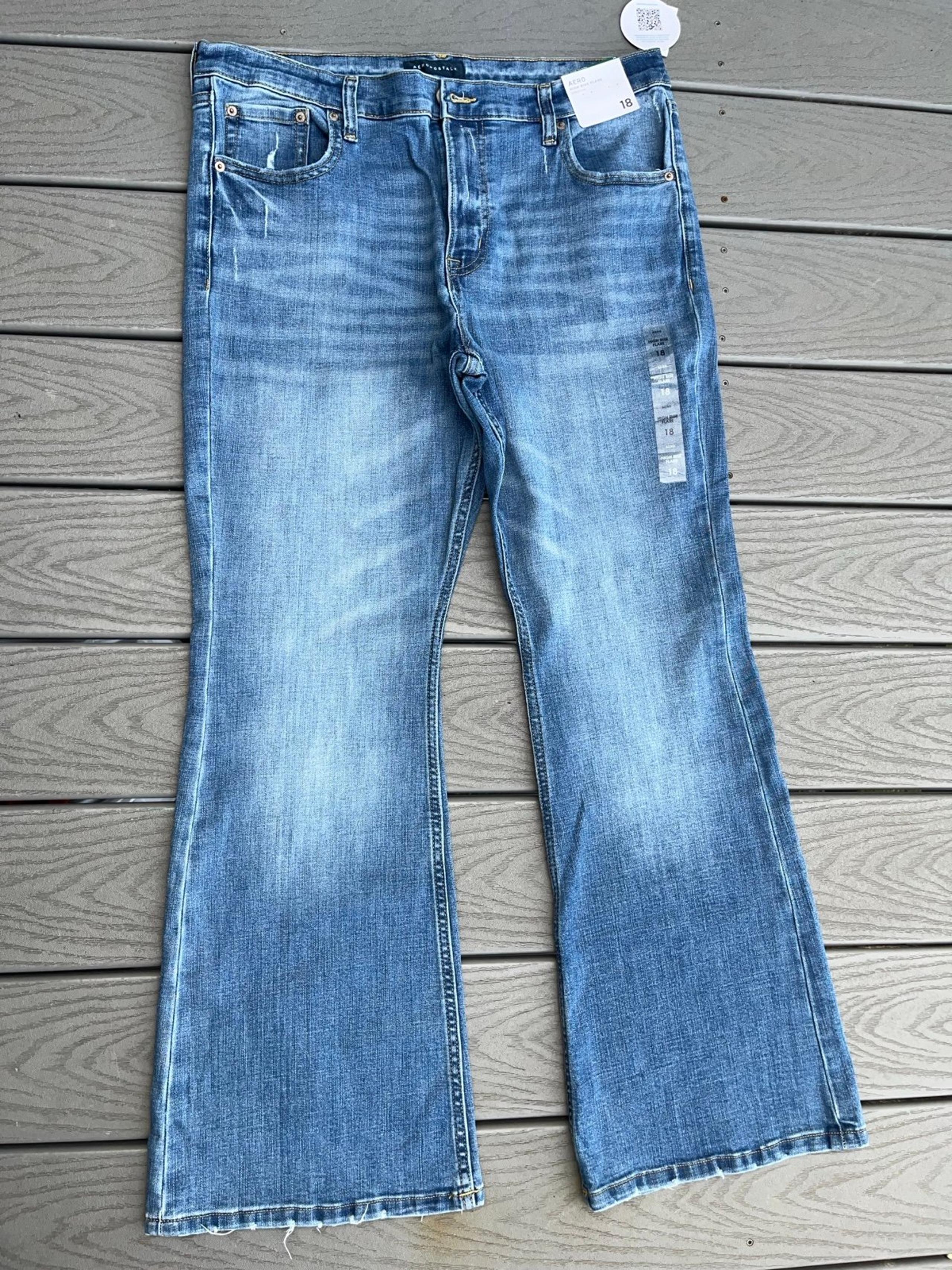 Women’s Aeropostale Stretch Jeans High Rise Flare