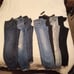 Lot of 6 pairs of women's jeans like new