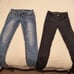 Lot of 6 pairs of women's jeans like new