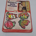 Retro Mcm Magnetic Note holder magnets