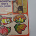 Retro Mcm Magnetic Note holder magnets