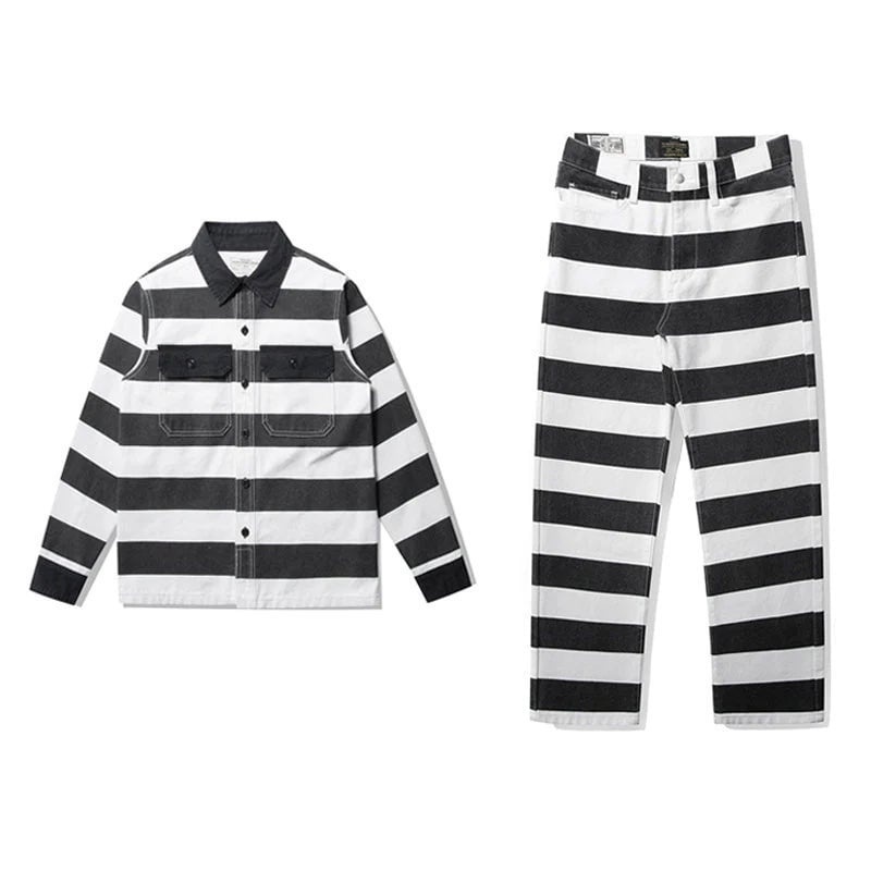 Black & White Stripes Set