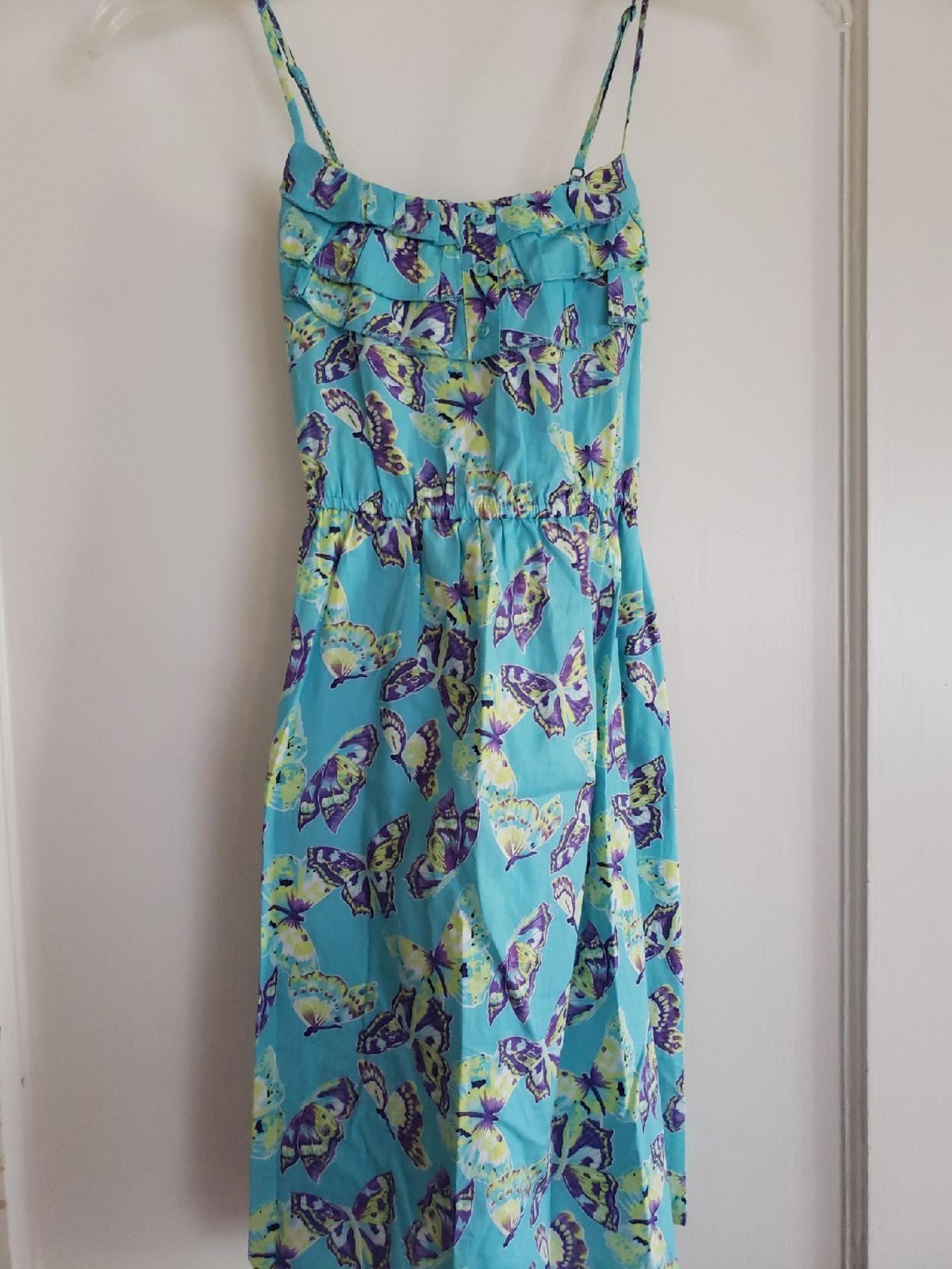Butterfly Sun Dress - Like New, Girls 10 - 12 (Large)