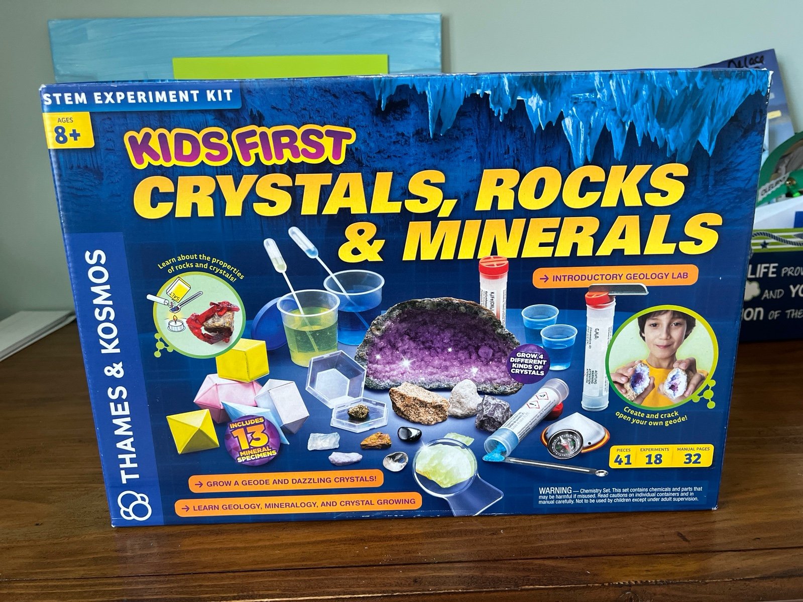 Kids First Stem Kit - crystals rocks and minerals