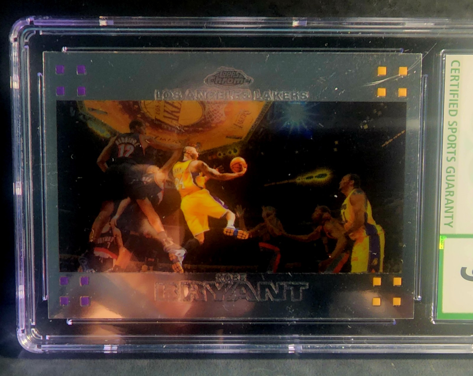 Kobe Bryant Topps Chrome #24 CSG 9 Mint