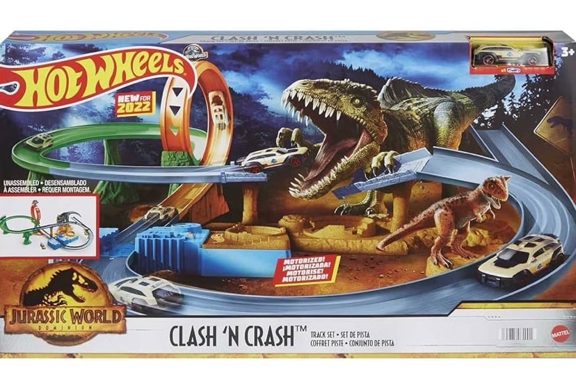 Hot Wheels clash n crash track