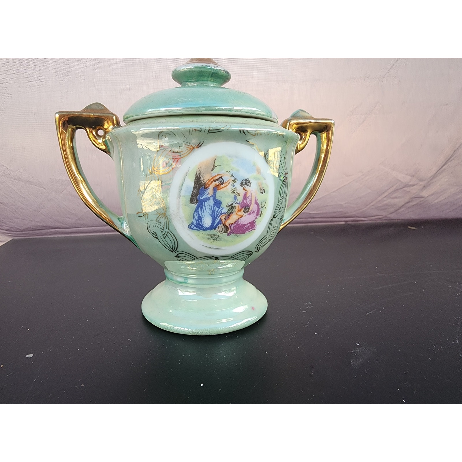 Vintage Nippon Japanese Lusterware Tea-coffee Non-complete Set