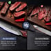 SYOKAMI Steak Knives Set of 6 with Drawer Organizer NIB
