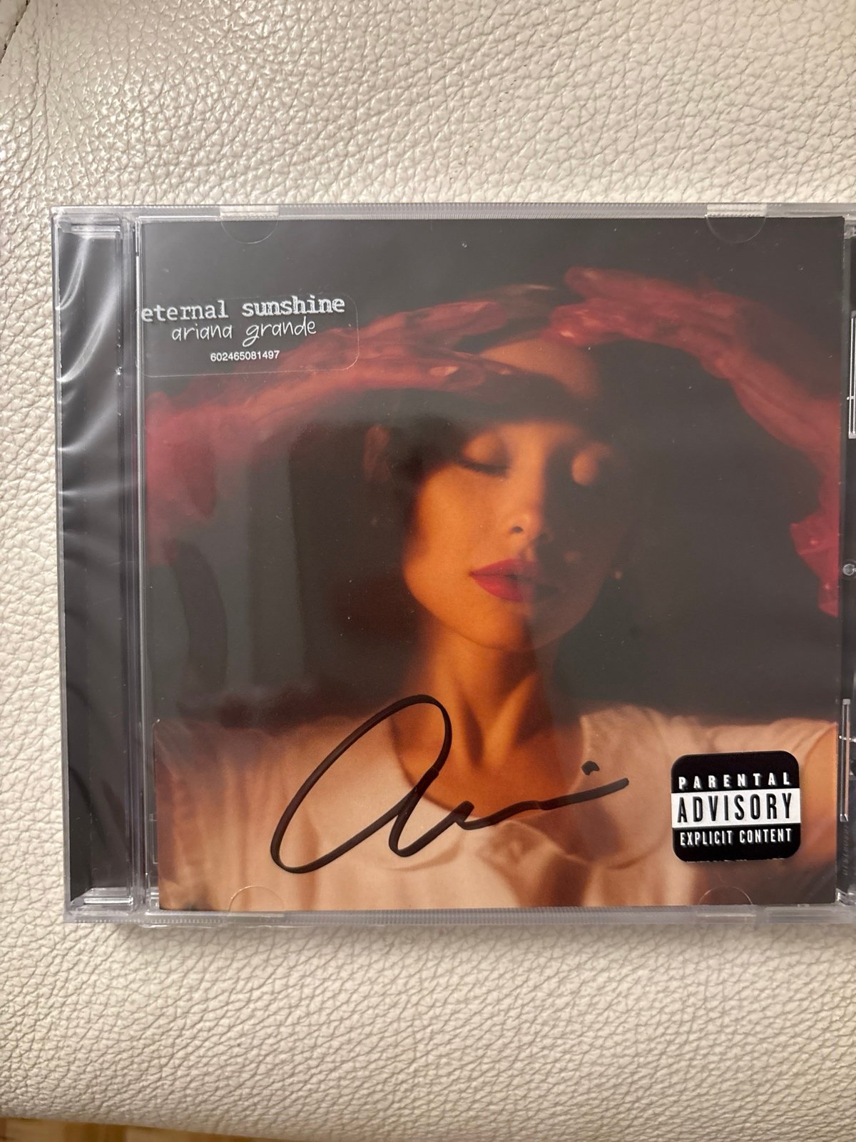 Signed Ariana Grande CD Sealed