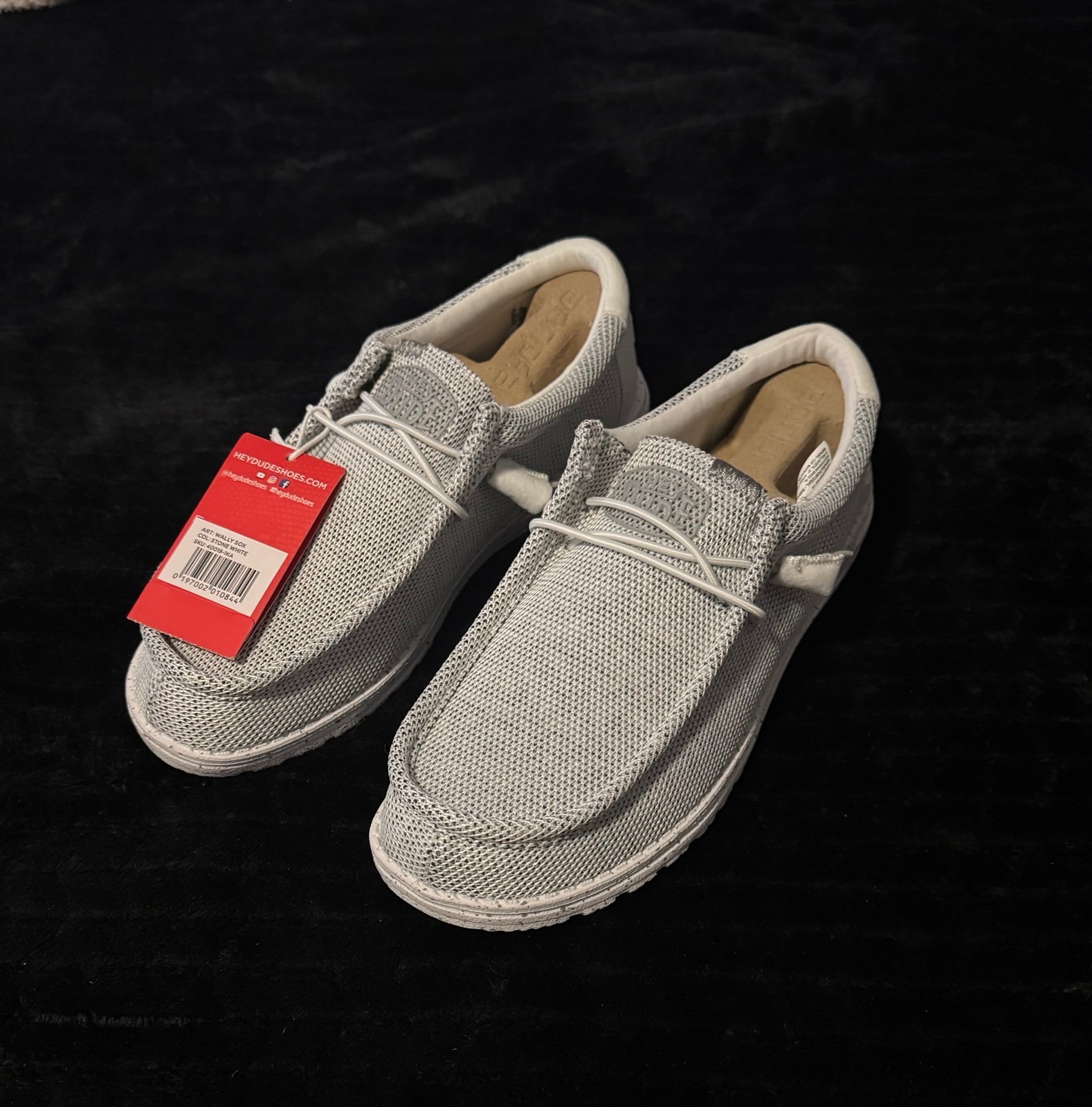 Hey Dude - Stone White **Brand New**